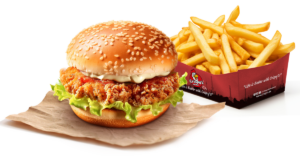 Burger mit Pommes bestellen in Berlin